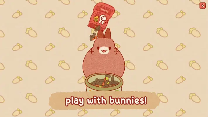 Usagi Shima - Idle Bunnies android App screenshot 2